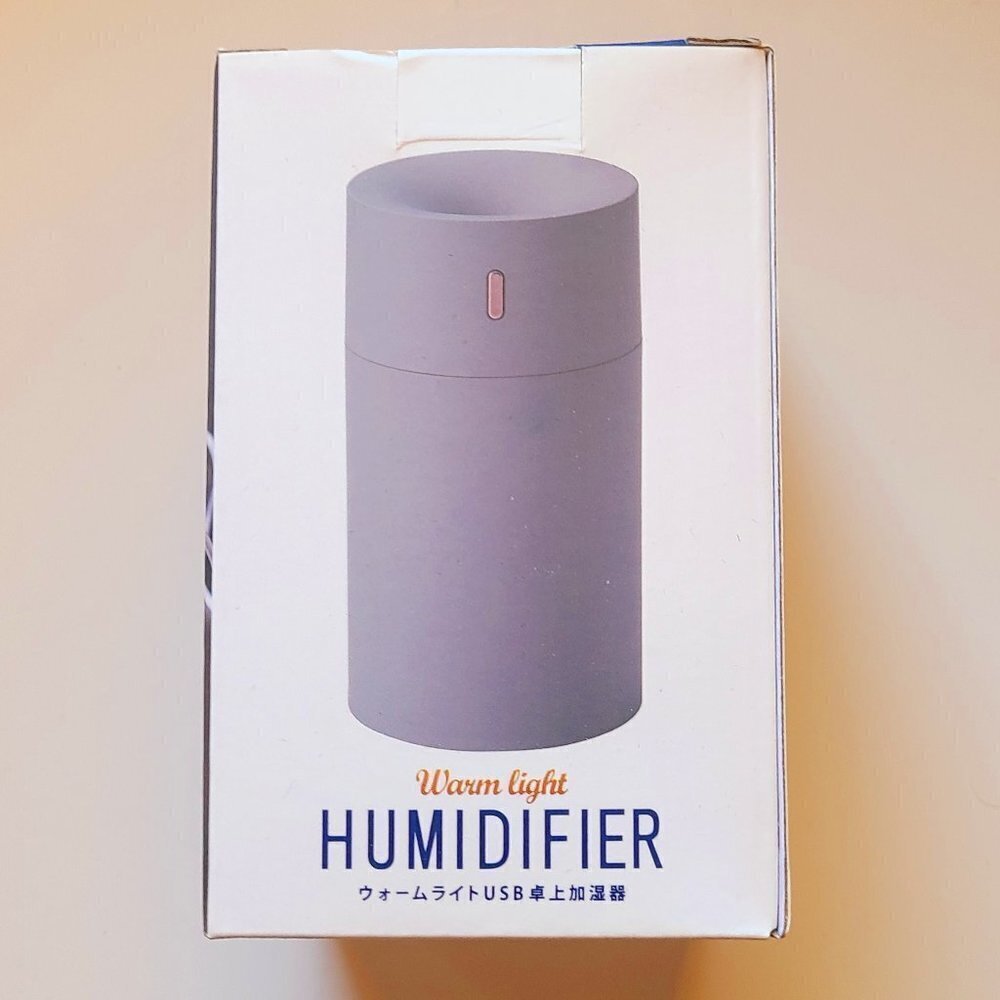 *3 for $30* Warm Light Humidifier - Grey